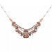 Ayala Bar Jewelry Ayalar Bar Peach Bridesmaid Necklace Stylish Wedding Set, Tao