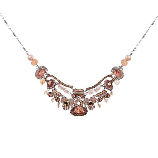 Ayala Bar Jewelry Ayalar Bar Peach Bridesmaid Necklace Stylish Wedding Set, Tao
