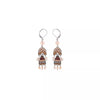 Ayala Bar Jewelry Ayalar Bar Peach Dangling Earrings Stylish Wedding Set, Eliora