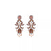 Ayala Bar Jewelry Ayalar Bar Peach Female Earrings Stylish Wedding Set, Aalok