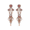 Ayala Bar Jewelry Ayalar Bar Peach Long Earrings Stylish Wedding Set, Mei