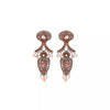 Ayala Bar Jewelry Ayalar Bar Peach Long Earrings Stylish Wedding Set, Thora
