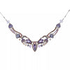 Ayala Bar Jewelry Ayalar Bar Purple Festive Necklace Plum Blossom Set, Prunella