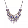Ayala Bar Jewelry Ayalar Bar Purple Impressive Necklace Plum Blossom Set, sumika