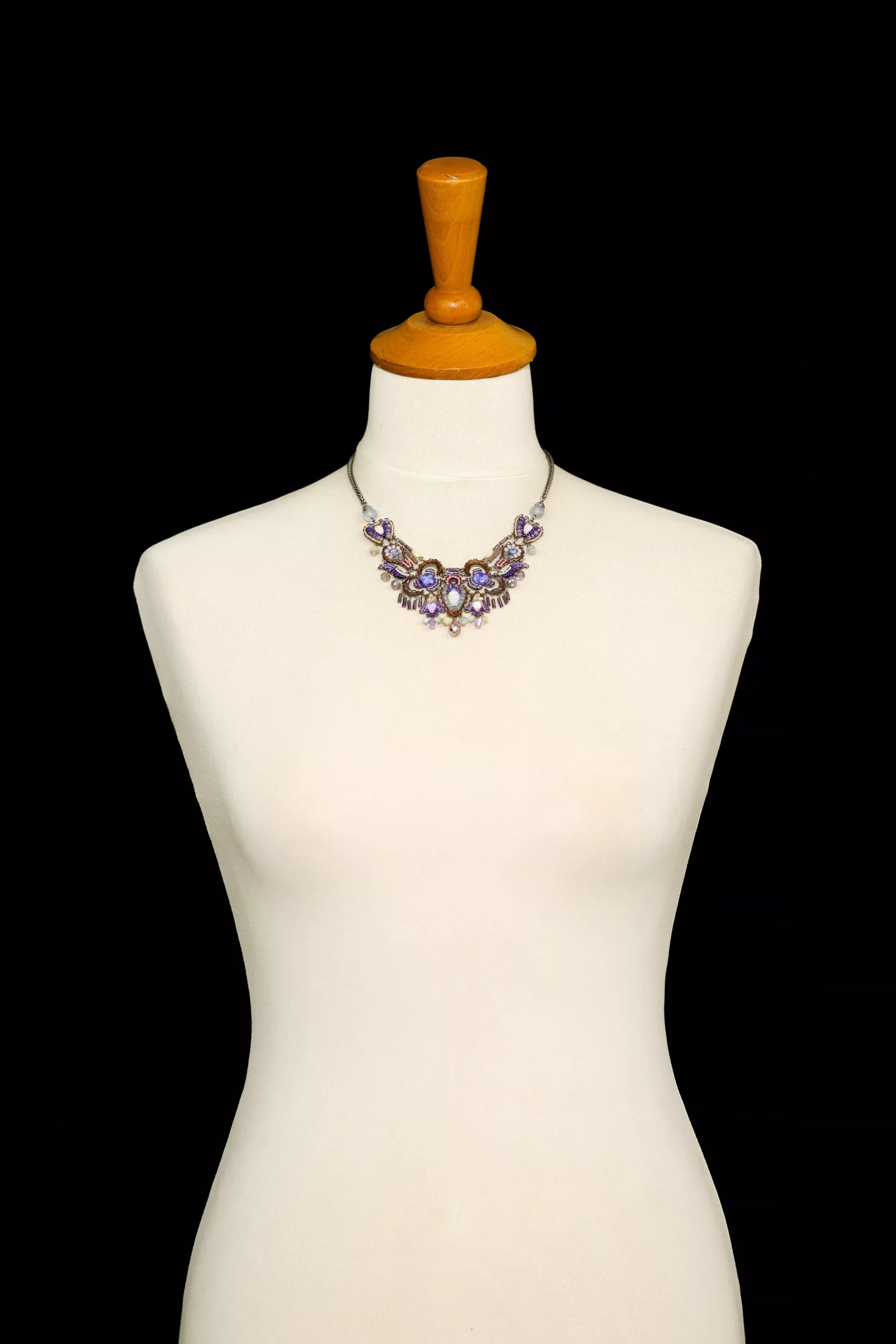Ayala Bar Jewelry Ayalar Bar Purple Impressive Necklace Plum Blossom Set, sumika