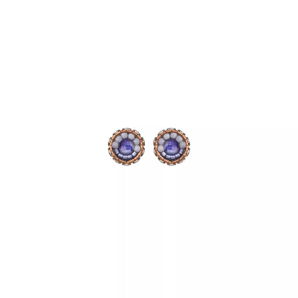 Ayala Bar Jewelry Ayalar Bar Purple Stud Earrings Plum Blossom Set, Chiara