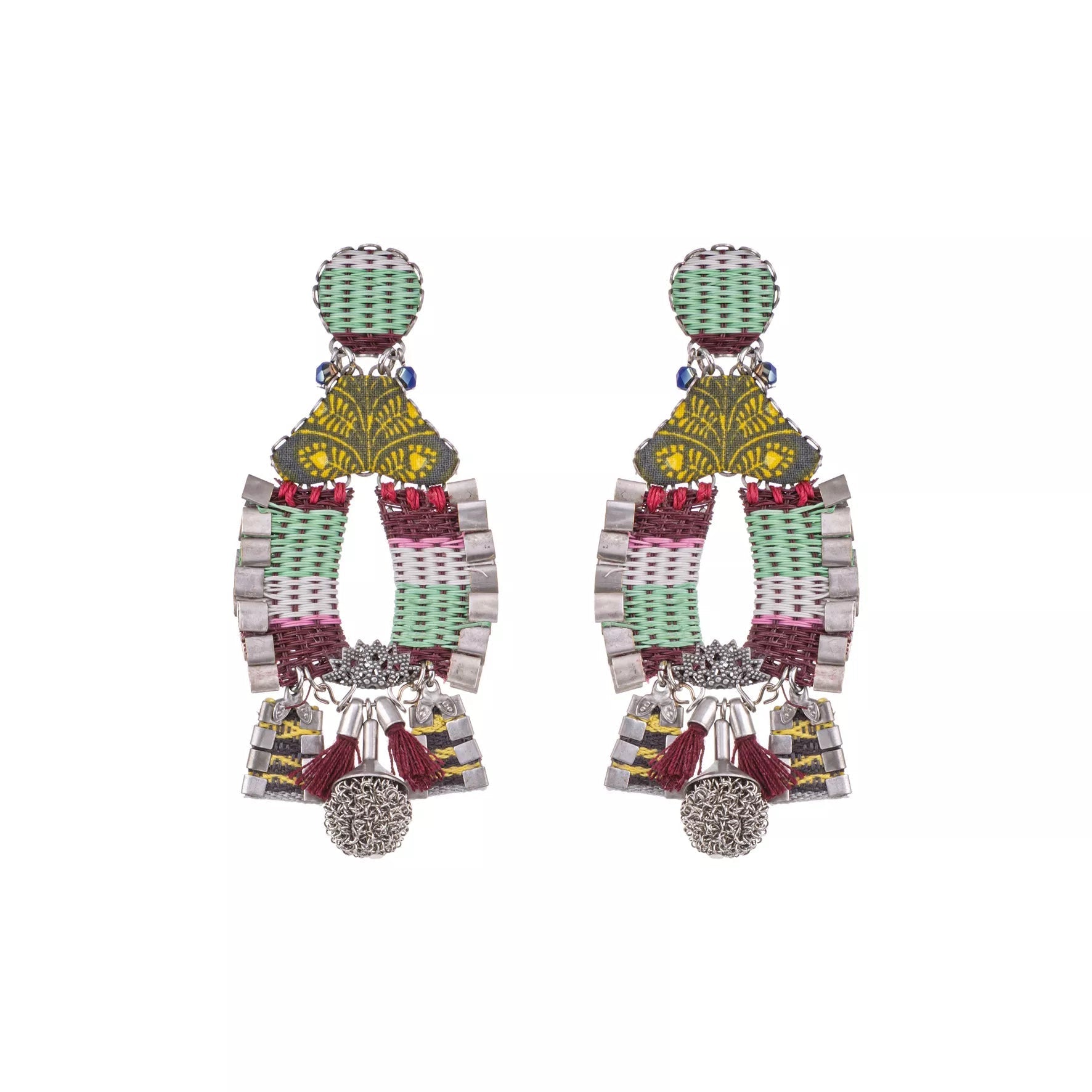Ayala Bar Jewelry Ayalar Bar Woven Big Earrings Wild Spirit Set, Verano