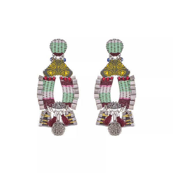 Ayala Bar Jewelry Ayalar Bar Woven Big Earrings Wild Spirit Set, Verano