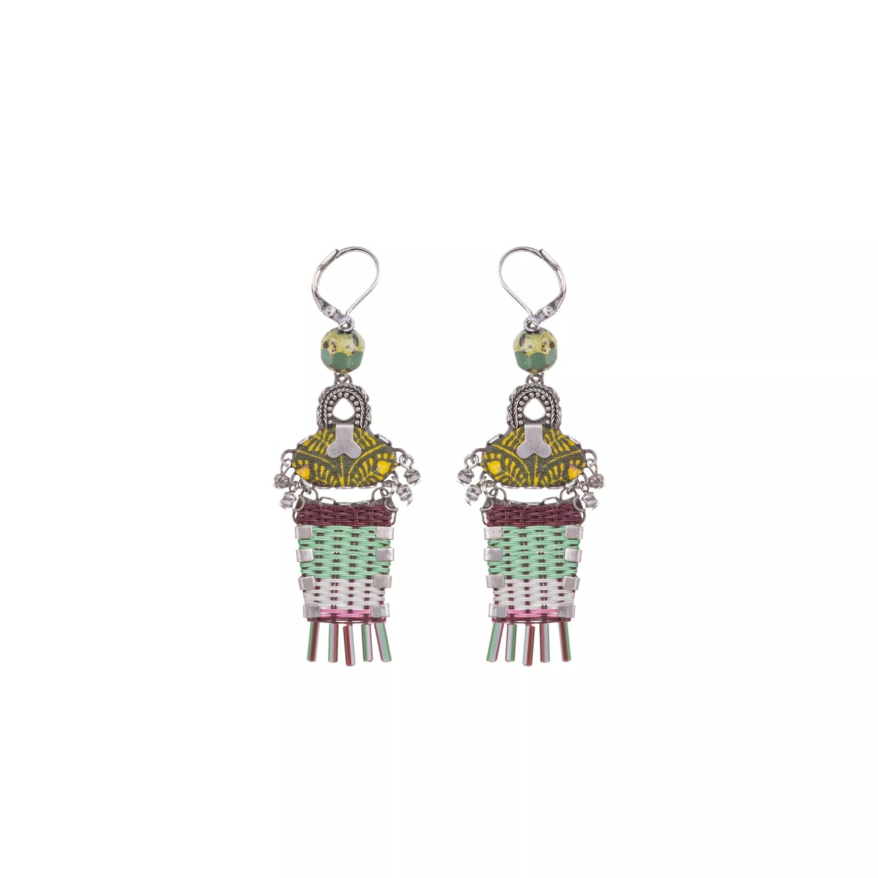 Ayala Bar Jewelry Ayalar Bar Woven Dangling Earrings Wild Spirit Set, Natsuki