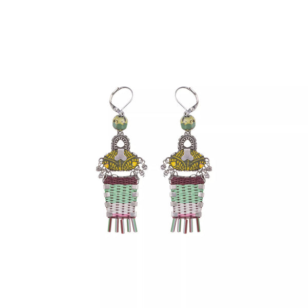 Ayala Bar Jewelry Ayalar Bar Woven Dangling Earrings Wild Spirit Set, Natsuki