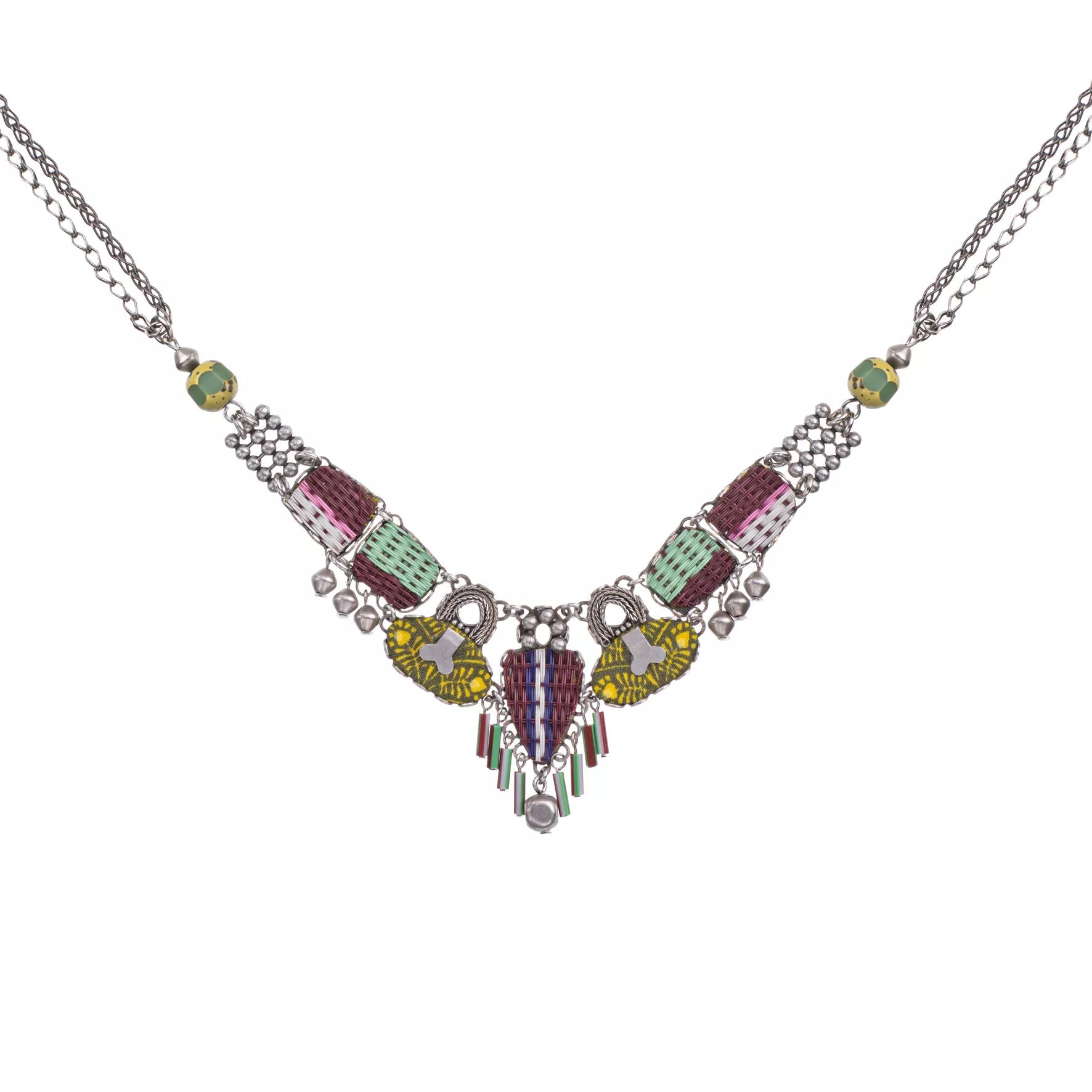 Ayala Bar Jewelry Ayalar Bar Woven Necklace Wild Spirit Set, Topaz