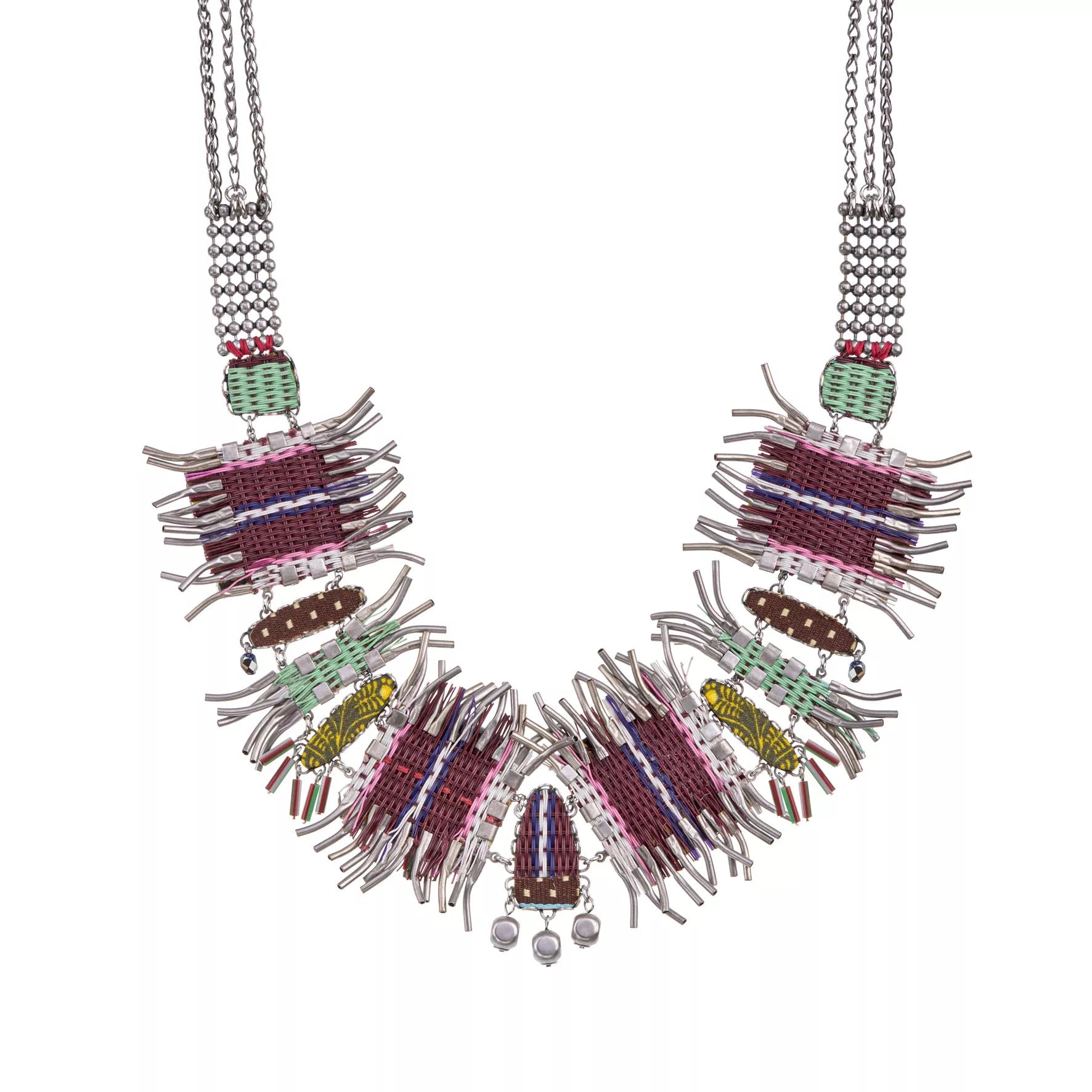 Ayala Bar Jewelry Ayalar Bar Woven Statement Necklace Wild Spirit Set, Aino