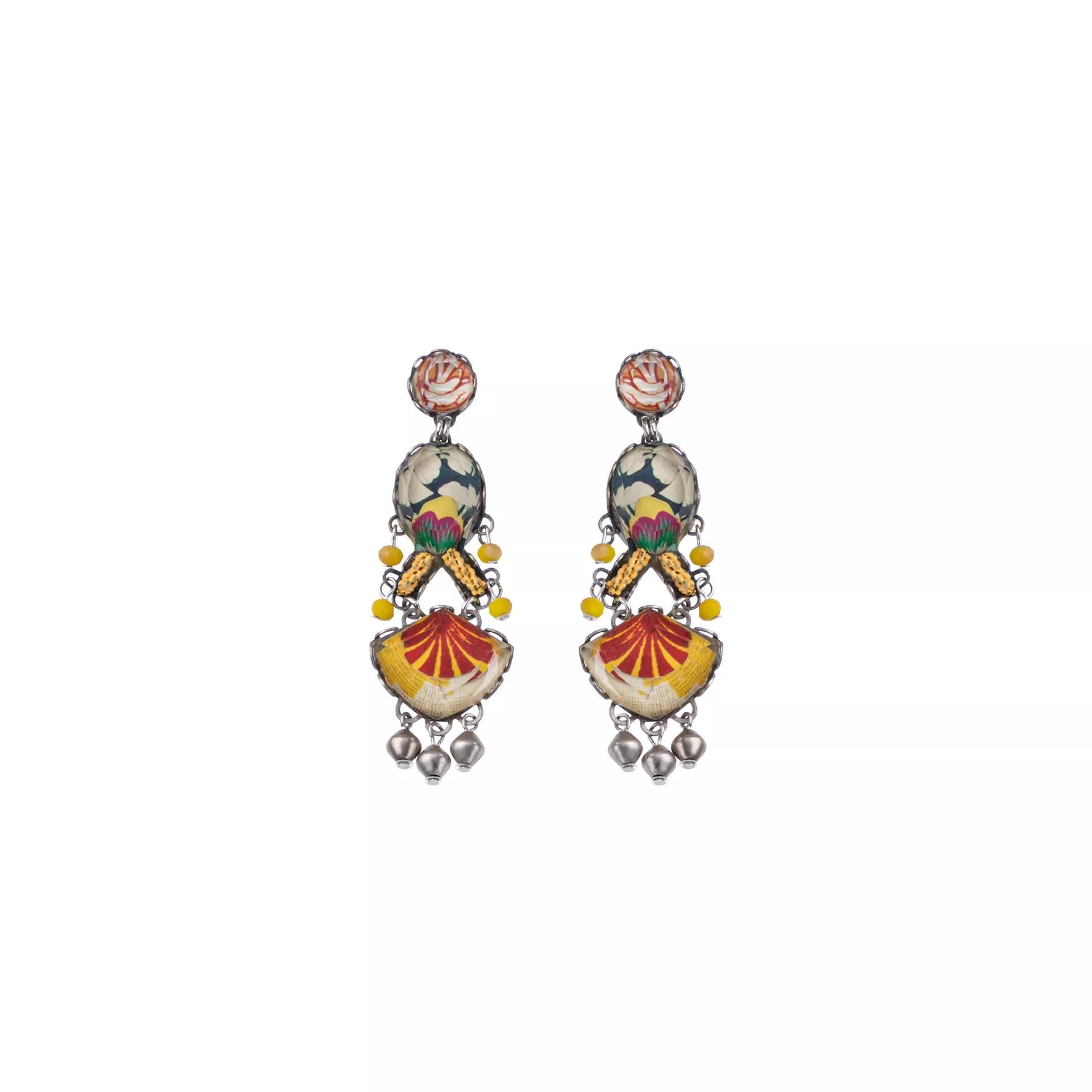Ayala Bar Jewelry Ayalar Bar Yellow Earrings Bright Sunset Set, Ra
