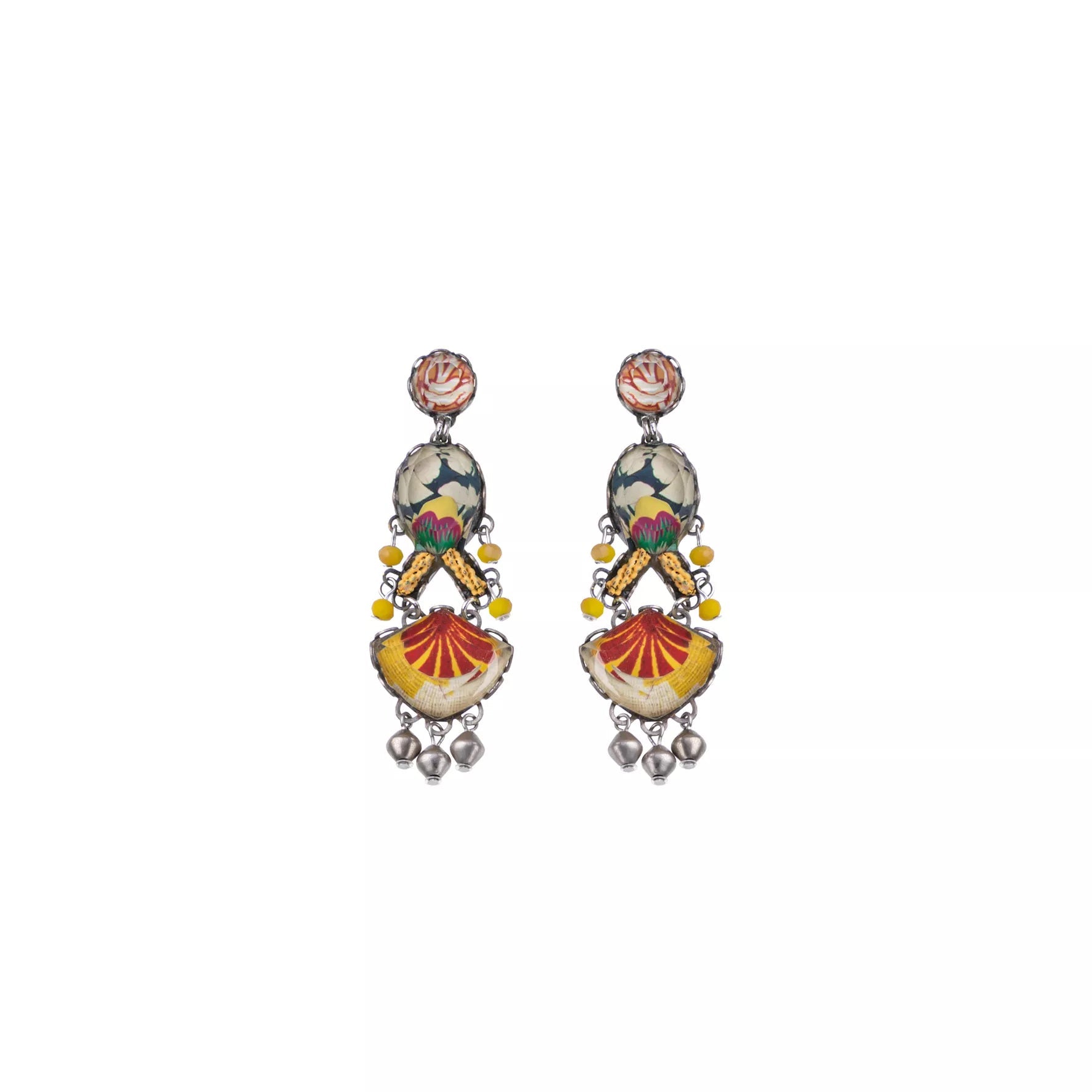 Ayalar Bar Yellow Earrings Bright Sunset Set Ra ShopTheAddison