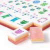 Sunset Lotus Mahjong Tile Set
