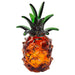 Badash Crystal Giftware Murano Style Mouth Blown Art Glass 10" Pineapple