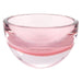 Badash Crystal Giftware Penelope Pink Mouth Blown European Lead Free Crystal 6" Bowl