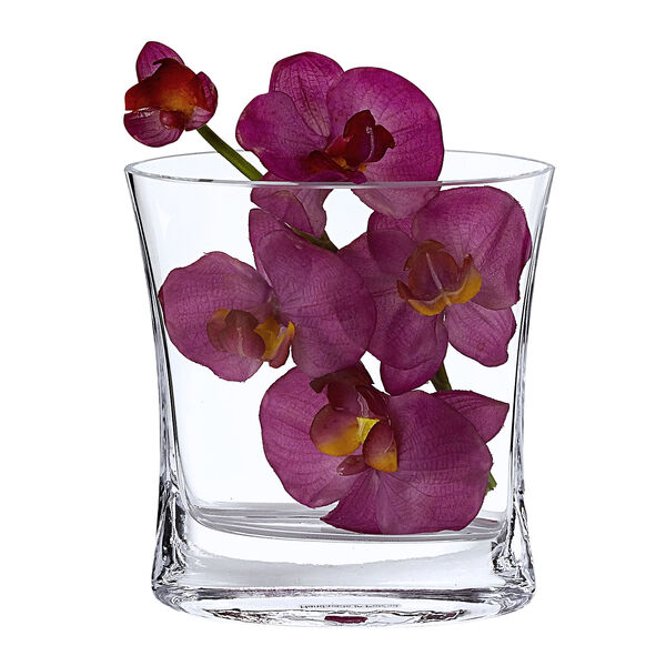 Badash Crystal Giftware Riviera European Mouth Blown Medium Pocket Vase 6.5