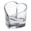 Badash Crystal Giftware Romance European Mouth Blown Heart Bowl or Votive D5.5 x h5.5