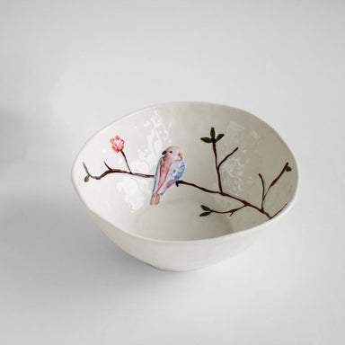 Beatriz Ball Serveware Beatriz Ball CERAMIC Bird on Branch Large Bowl (Multi)