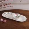 Beatriz Ball Serveware Beatriz Ball CERAMIC Bird on Branch Medium Oval Platter (Multi)