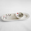 Beatriz Ball Serveware Beatriz Ball CERAMIC Bird on Branch Medium Oval Platter (Multi)