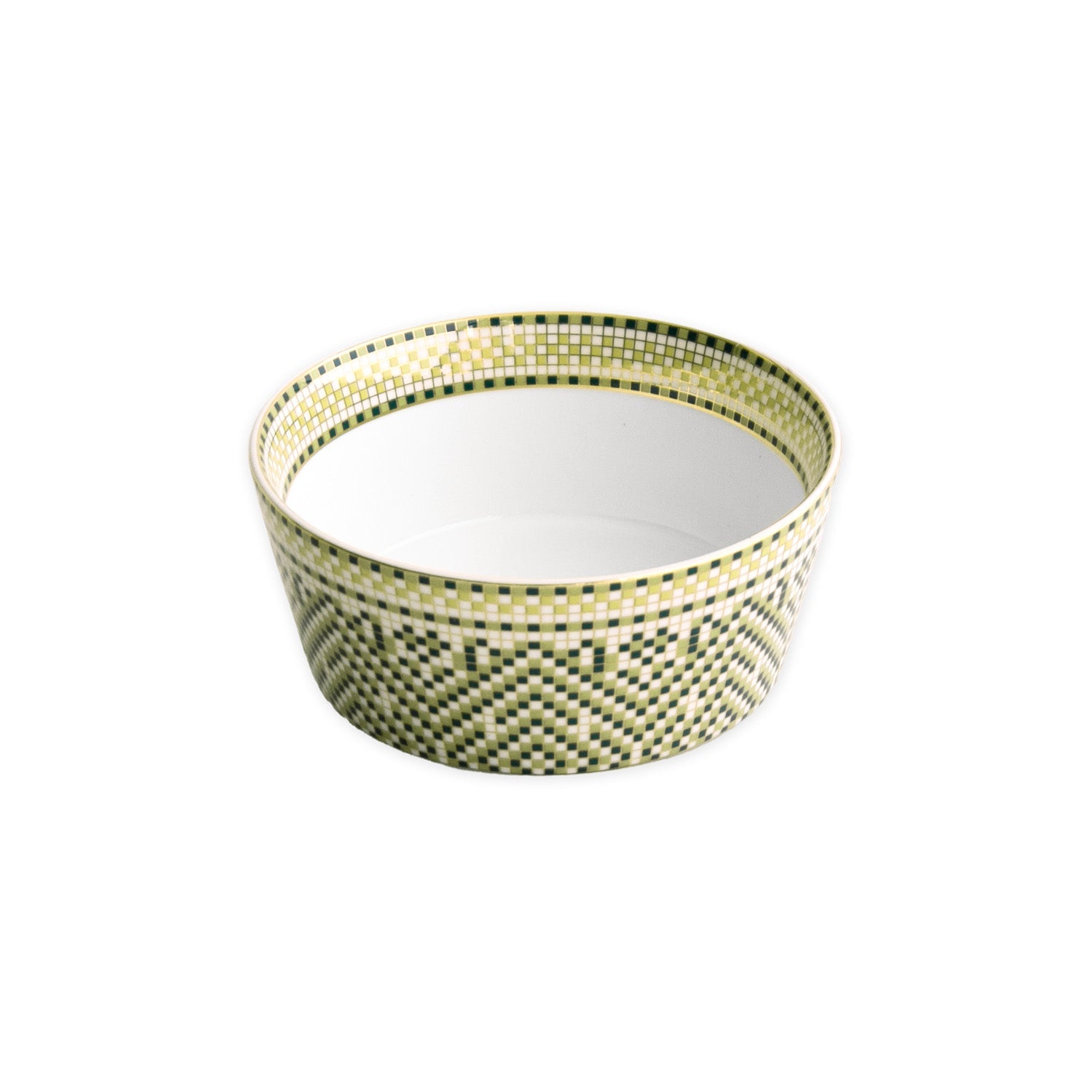 Beatriz Ball Serveware Beatriz Ball CERAMIC Ravenna Cereal Bowl Set of 4 Green & Gold