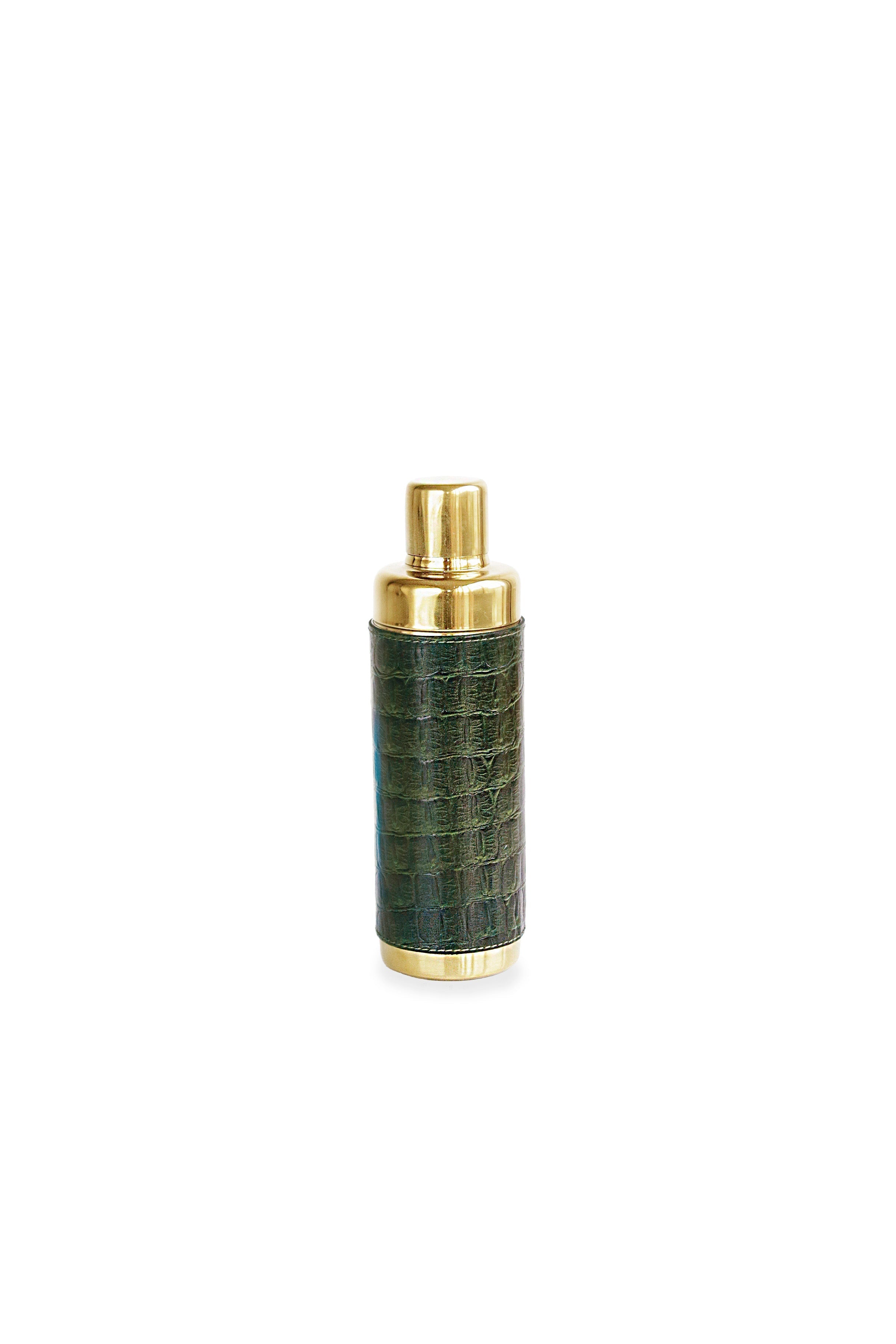 Beatriz Ball Giftware Beatriz Ball CROC Leather Shaker (Green)