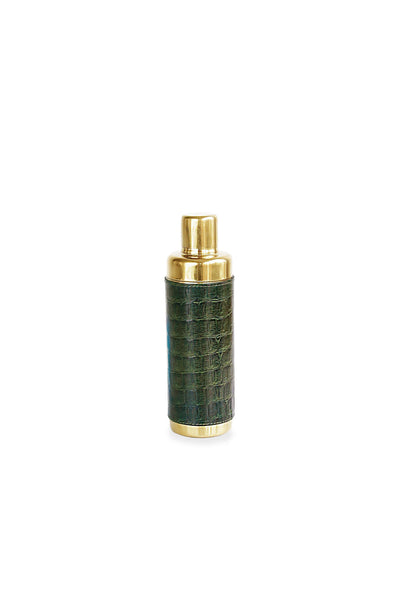 Beatriz Ball Giftware Beatriz Ball CROC Leather Shaker (Green)