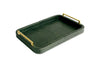 Beatriz Ball Giftware Beatriz Ball CROC Leather Tray (Green)