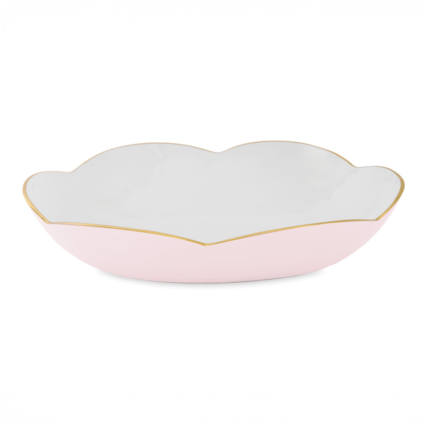 Beatriz Ball Servware Beatriz Ball ENCANTO Amelia Extra Large Oval Bowl Camellia and White