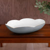 Beatriz Ball Servware Beatriz Ball ENCANTO Amelia Extra Large Oval Bowl Slate and White