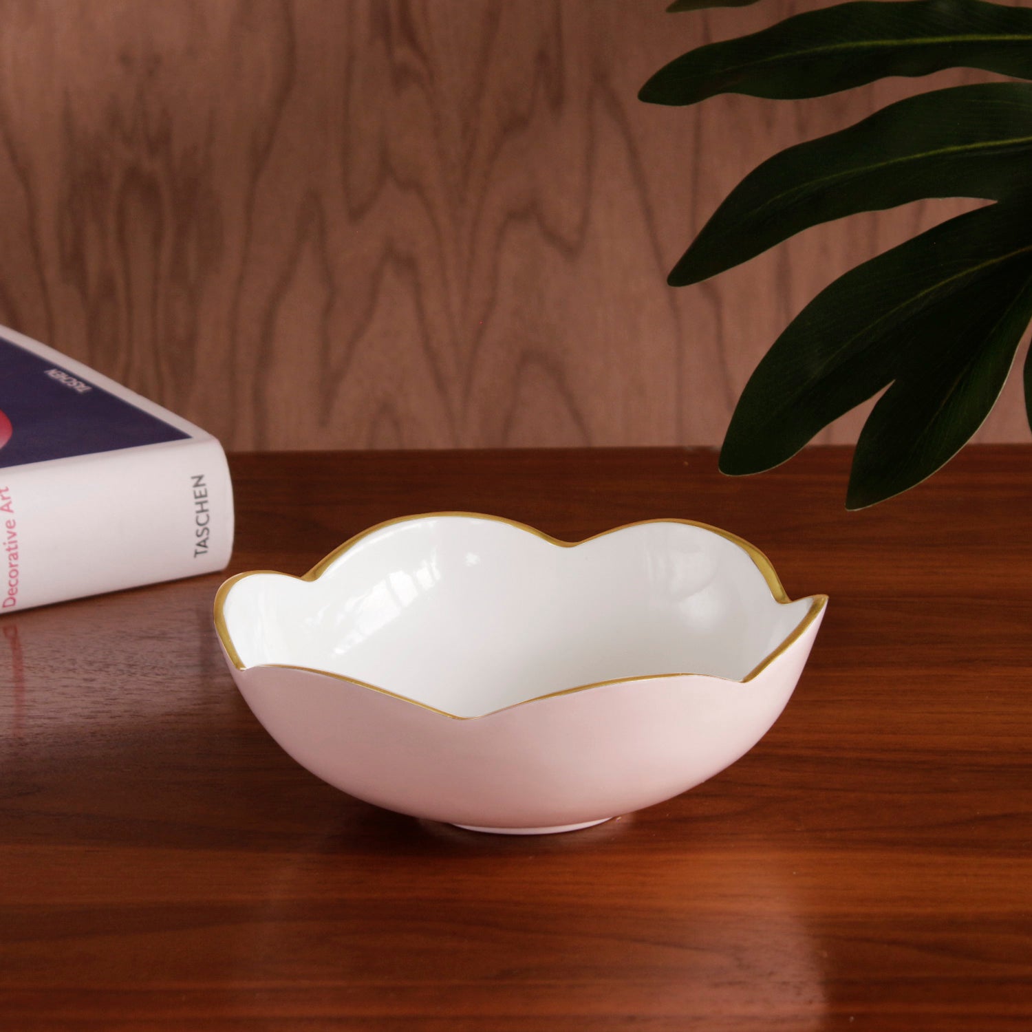Beatriz Ball Servware Beatriz Ball ENCANTO Amelia Mini Round Bowl Camellia and White