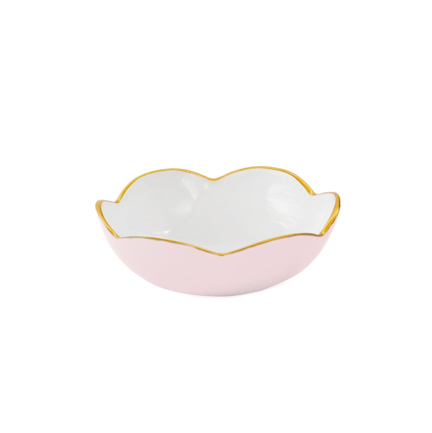 Beatriz Ball Servware Beatriz Ball ENCANTO Amelia Mini Round Bowl Camellia and White