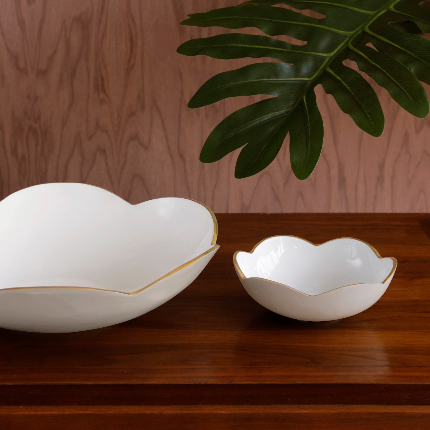 Beatriz Ball Servware Beatriz Ball ENCANTO Amelia Mini Round Bowl Cream and White