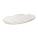 Beatriz Ball Servware Beatriz Ball ENCANTO Amelia Oval Tray Cream and White