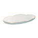 Beatriz Ball Servware Beatriz Ball ENCANTO Amelia Oval Tray Slate and White