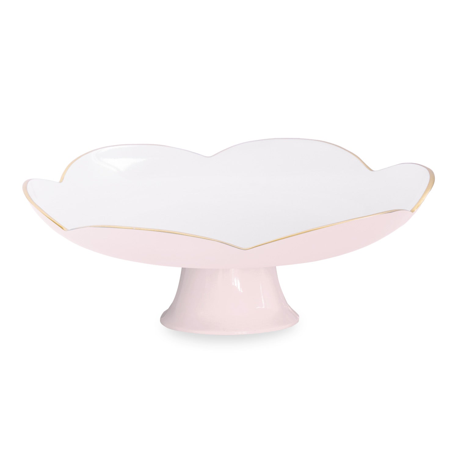 Beatriz Ball Servware Beatriz Ball ENCANTO Amelia Pedestal Cake Plate Camellia and White
