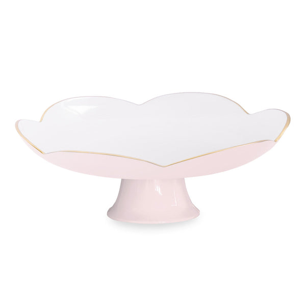 Beatriz Ball Servware Beatriz Ball ENCANTO Amelia Pedestal Cake Plate Camellia and White