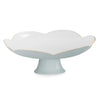 Beatriz Ball Servware Beatriz Ball ENCANTO Amelia Pedestal Cake Plate Slate and White