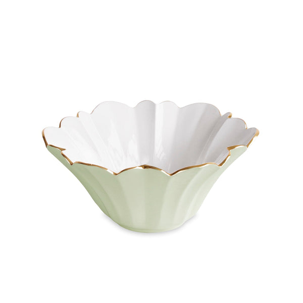 Beatriz Ball Serveware Beatriz Ball ENCANTO Avril Medium Bowl (Pistachio and White)