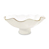 Beatriz Ball Serveware Beatriz Ball ENCANTO Carola Large Pedestal Bowl (Cream and White)