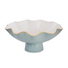 Beatriz Ball Servware Beatriz Ball ENCANTO Carola Large Pedestal Slate and White