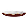 Beatriz Ball Giftware Beatriz Ball ENCANTO Carola Large Round Platter (Bordeaux and White)