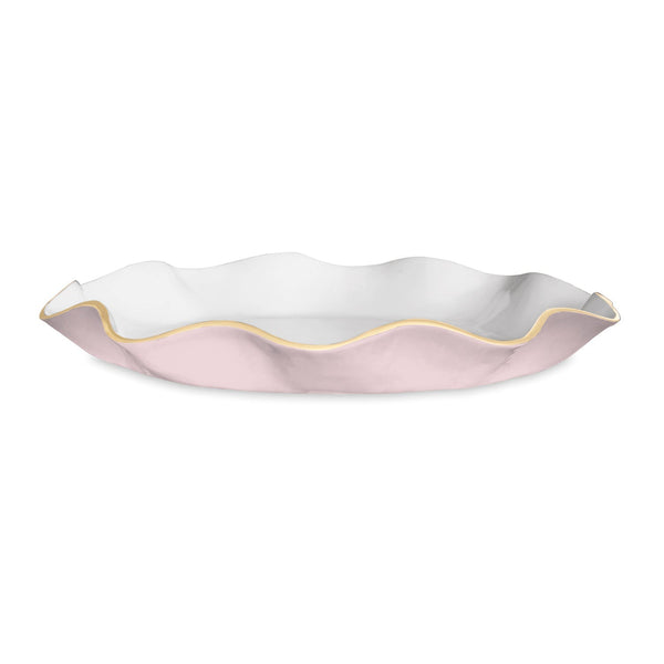 Beatriz Ball Serveware Beatriz Ball ENCANTO Carola  Large Round Platter (Camellia and White)