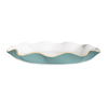 Beatriz Ball Serveware Beatriz Ball ENCANTO Carola  Large Round Platter (Turquoise and White)