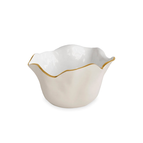 Beatriz Ball Serveware Beatriz Ball ENCANTO Carola Medium Bowl (Cream and White)