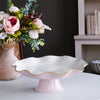 Beatriz Ball Serveware Beatriz Ball ENCANTO Carola Pedestal Cake Plate (Camellia and White)