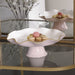 Beatriz Ball Serveware Beatriz Ball ENCANTO Carola Pedestal Cake Plate (Camellia and White)