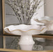 Beatriz Ball Serveware Beatriz Ball ENCANTO Carola Pedestal Cake Plate (Cream and White)